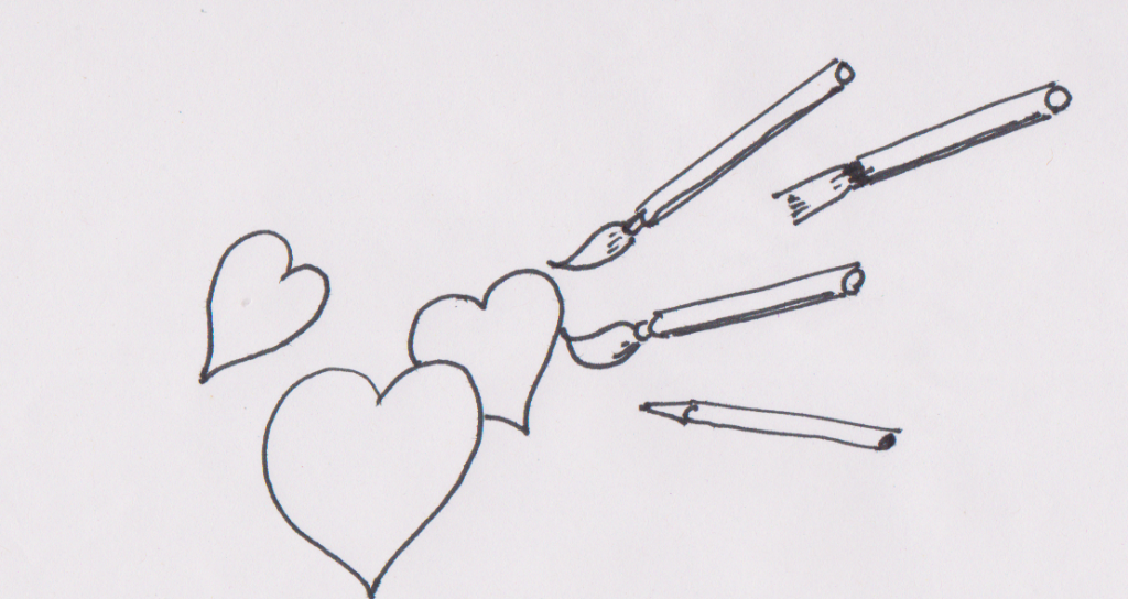 coeur dessin Prestige de l'art