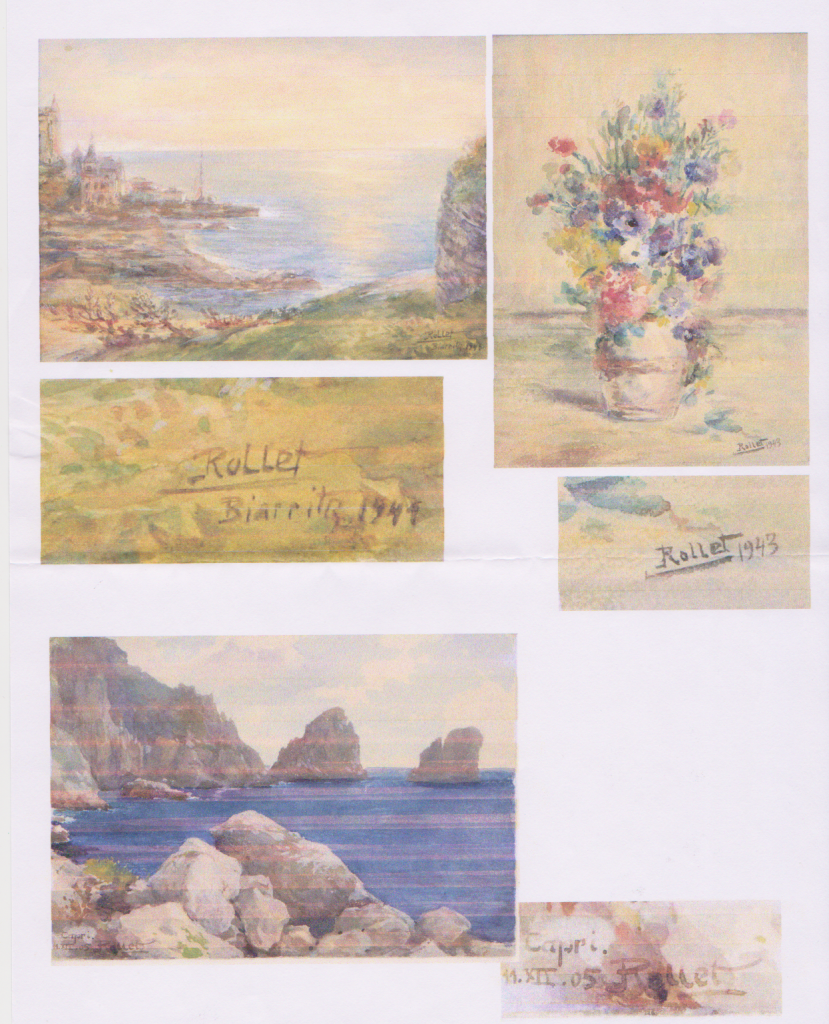 Peinture Louis Rollet